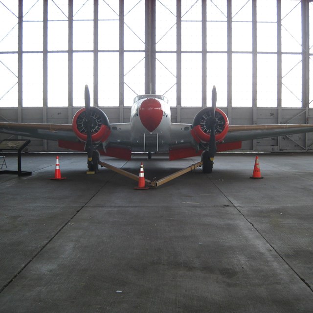 Historic Airplane at Floyd Bennett Field
