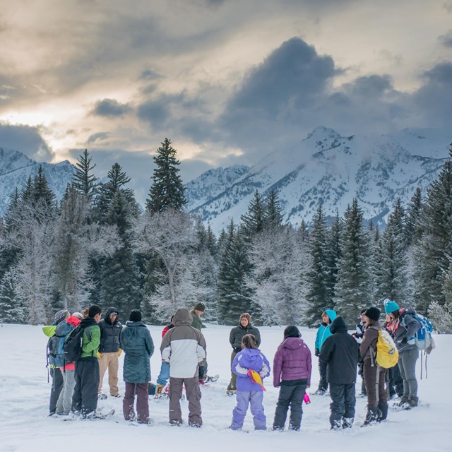 Winter under the Teton Range