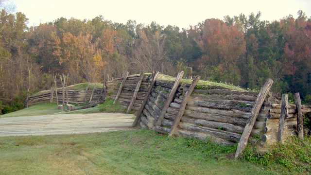 Trenches at Vicksburg National Military Park