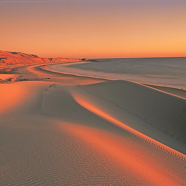 Sand dunes at sunset. ©Tim Hauf, timhaufphotography.com