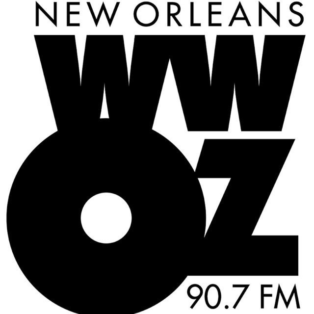WWOZ 90.7 FM Logo