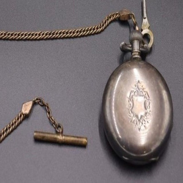 A pocket watch that survived the Johnstown Flood.