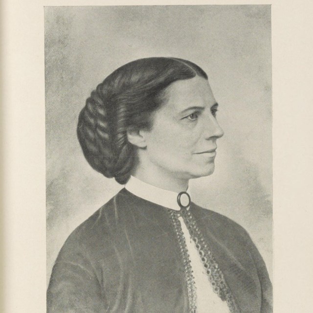 An image of a 19th century woman
