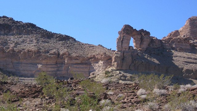 Liberty Bell Arch at Lake Mead National Recreation Area