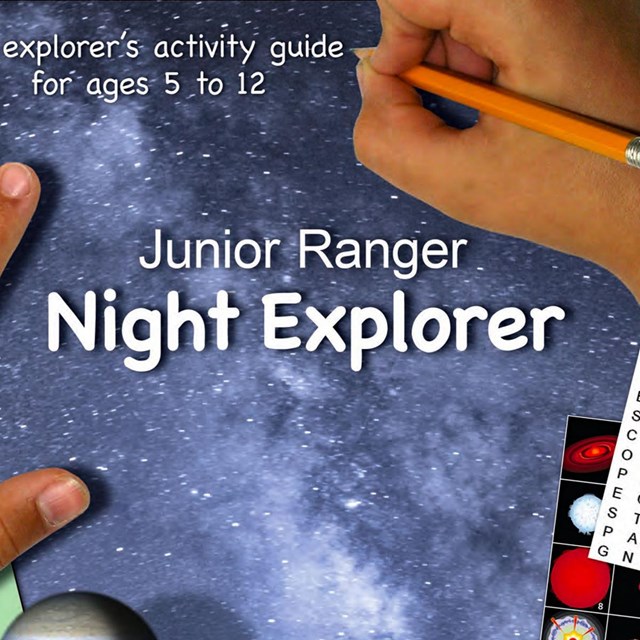 Cover of the Junior Ranger Night Explorer book