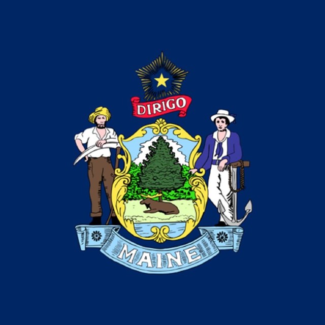 State flag of Maine, CC0