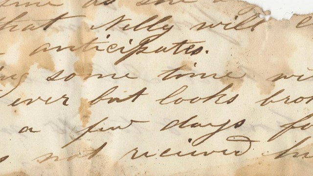 Letter from Ulysses S Grant to Julia Dent Grant