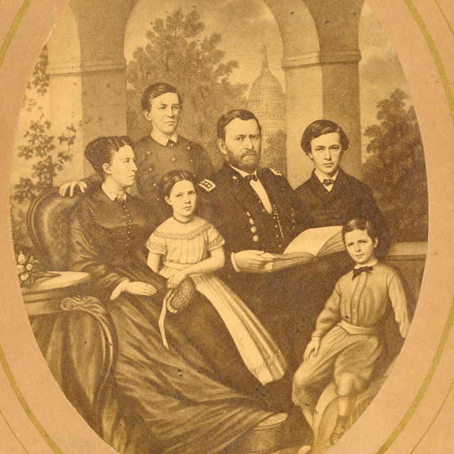 U.S. Grant and Family