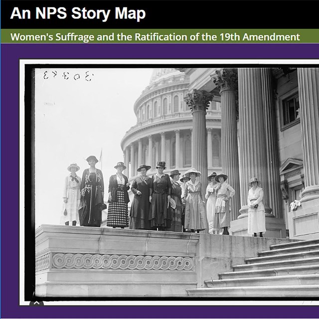 StoryMap: Places of Women's Suffrage