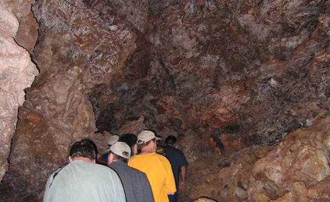 Boxwork is abundant along the tours routes in Wind Cave Boxwork is abundant along the tours routes in Wind Cave