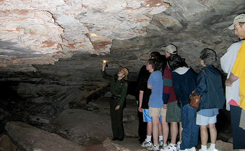 The Fairgrounds Tours also visit the upper layers of Wind Cave The Fairgrounds Tours also visit the upper layers of Wind Cave