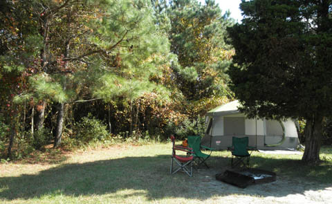 bayside camping assateague campground gov seashore island national recreation