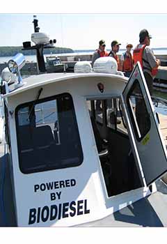 Apostle Islands National Lakeshore powers boats with alternative fuel Apostle Islands National Lakeshore powers boats with alternative fuel