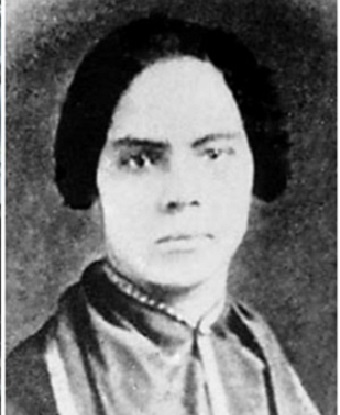 Black and white image of Mary Ann Shadd Cary
