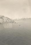 A ship run aground, seen from the air (5)