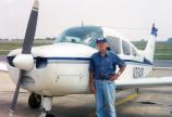 Hale and airplane, Danville Ill, June 2003
