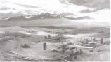 Planes arrayed at an airfield (3)