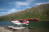 Float Plane on a Lake in Alaska