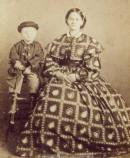 Florence and Andrew Johnson Stover