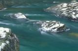 Winter Ice on a River