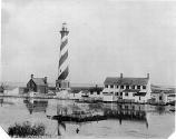 Cape Hatteras Light Station in 1893
