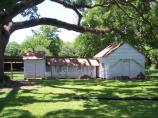 chicken coops limewashed
