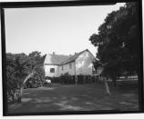NW corner of main house