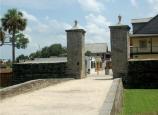 The City Gates approaching town