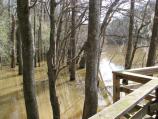 Weston Lake Flooded