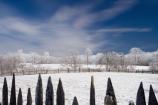 Winter Scene at the historic Hensley Settlement