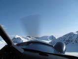 View from the cockpit