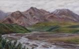 Into the Distance, Patricia Savage, 2004. Materials: Pastel on watercolor paper.