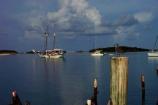 View of sailboats from Garden Key, Dry Tortugas National Park