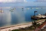 Sailboats visit Dry Tortugas National Park