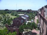 Officers Quarters' ruins at Fort Jefferson