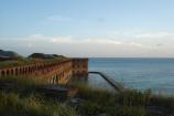 View from terreplein at Fort Jefferson