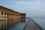 Deteriorating walls of Fort Jefferson