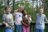 John-Ross, McKenzie, Mya, and Spencer.