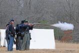 Musket firing demonstration