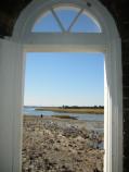 Looking out from Cockspur Lighthouse