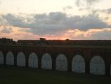Sunrise over the fort