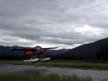 Float Plane On A Cloudy Day