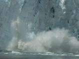 Glacier calving