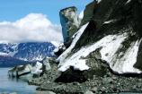 Bulldozed by a glacier
