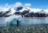 Enjoying an iceberg