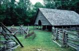 Barn at Mountain Farm Museum