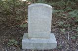 Dedicated 1887. Captain Arthur Forbis commanded a company of Guilford County militia and was mortally wounded in battle. It was the first monument erected on the battlefield.