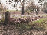 Damaged National Cemetery Wall