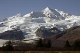 Rugged Mt Steller looms over Hallo Bay.