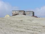 Rear View of Baked Mountain Huts